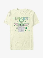 Star Wars The Mandalorian Lucky One Clover T-Shirt