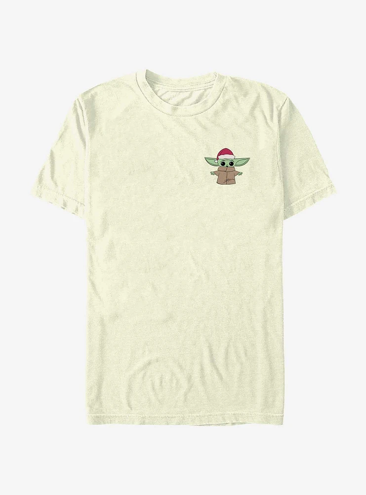 Star Wars The Mandalorian Pocket Santa Grogu T-Shirt