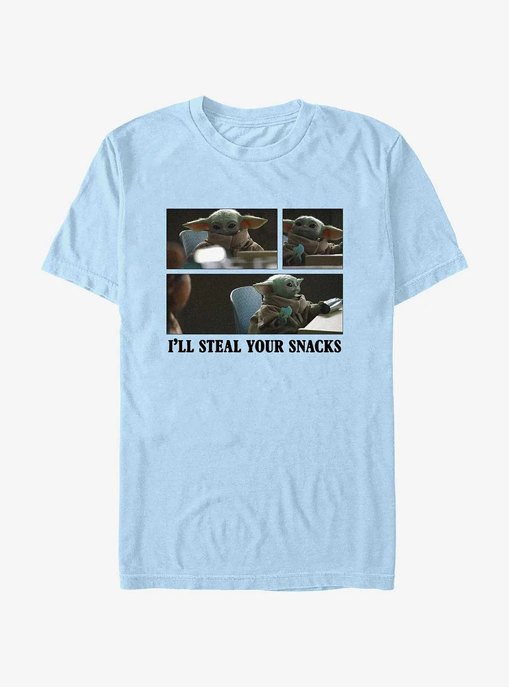 Star Wars The Mandalorian Mr. Steal Your Snacks T-Shirt