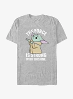 Star Wars The Mandalorian Strong With Grogu T-Shirt