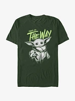 Star Wars The Mandalorian Grogu Way Extra Soft T-Shirt