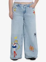 Pretty Guardian Sailor Moon Wide Leg Jeans Plus