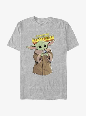 Star Wars The Mandalorian Child and His Toy T-Shirt