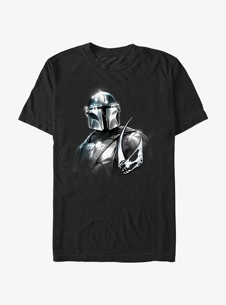 Star Wars The Mandalorian Chrome Armor T-Shirt