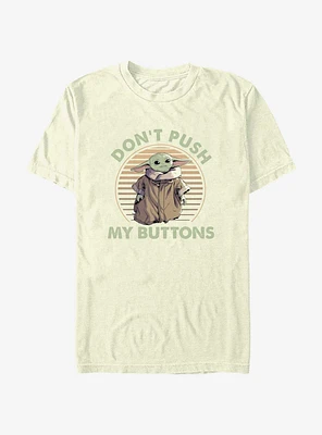 Star Wars The Mandalorian Don't Push My Buttons T-Shirt