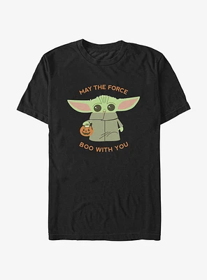 Star Wars The Mandalorian Halloween Force Boo With You Grogu T-Shirt