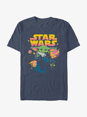 Star Wars The Mandalorian Grogu Galaxy Force T-Shirt