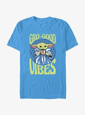 Star Wars The Mandalorian Gro-Good Vibes Extra Soft T-Shirt