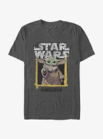 Star Wars The Mandalorian Mummy Grogu Logo T-Shirt