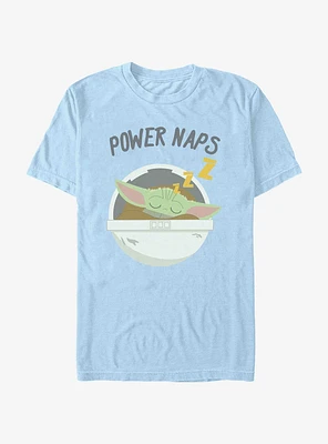 Star Wars The Mandalorian Power Naps T-Shirt