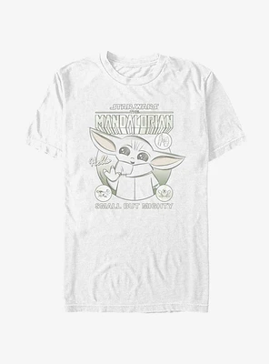Star Wars The Mandalorian Grogu Small and Friendly T-Shirt