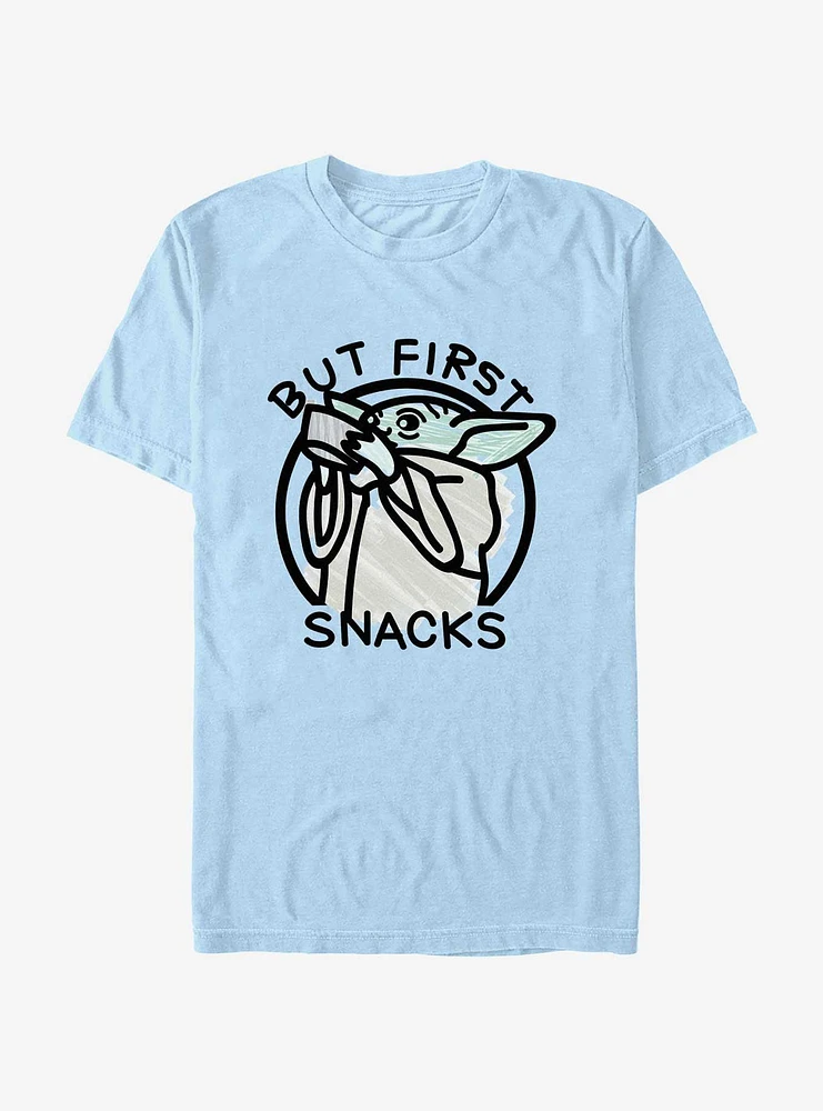 Star Wars The Mandalorian Snacks First T-Shirt