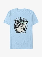 Star Wars The Mandalorian Snacks First T-Shirt