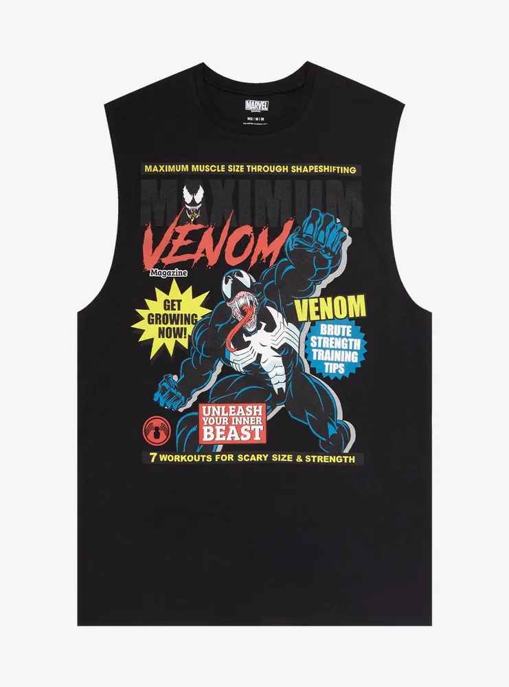 Marvel Venom Fitness Magazine Tank Top - BoxLunch Exclusive