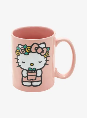 Sanrio Hello Kitty Floral Portrait Mug