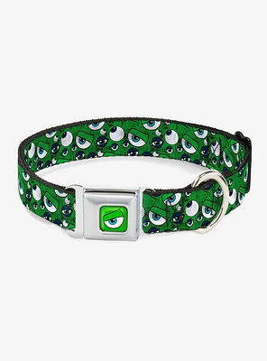 Disney Pixar Monsters Inc. Eye Collage Seatbelt Buckle Dog Collar