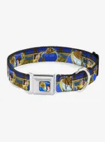 Disney Beauty And The Beast Ball Scene Seatbelt Buckle Pet Collar