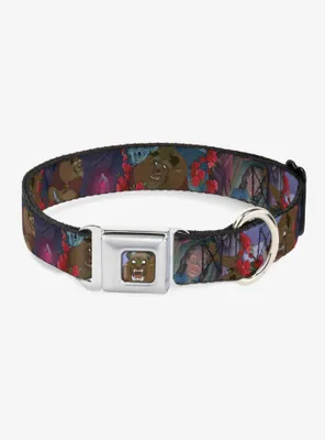 Disney Beauty And The Beast Roses Seatbelt Buckle Pet Collar