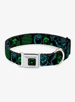 Disney Pixar Monsters Inc. Sully Mike Poses Grrrrr Seatbelt Buckle Dog Collar