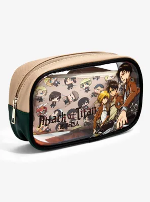 Attack on Titan Characters Cosmetic Bag Set - BoxLunch Exclusive