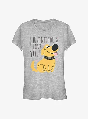 Disney Pixar Up Dog Love Girls T-Shirt