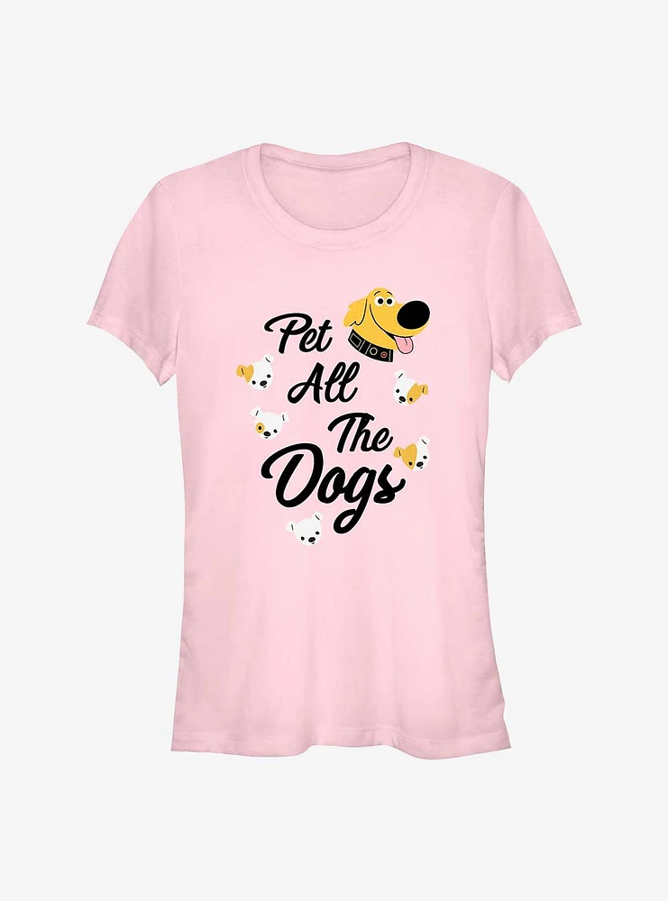 Disney Pixar Up Pet All The Dogs Girls T-Shirt
