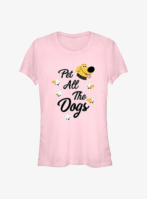 Disney Pixar Up Pet All The Dogs Girls T-Shirt