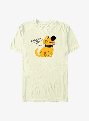 Disney Pixar Up Dug Pretending To Obey T-Shirt