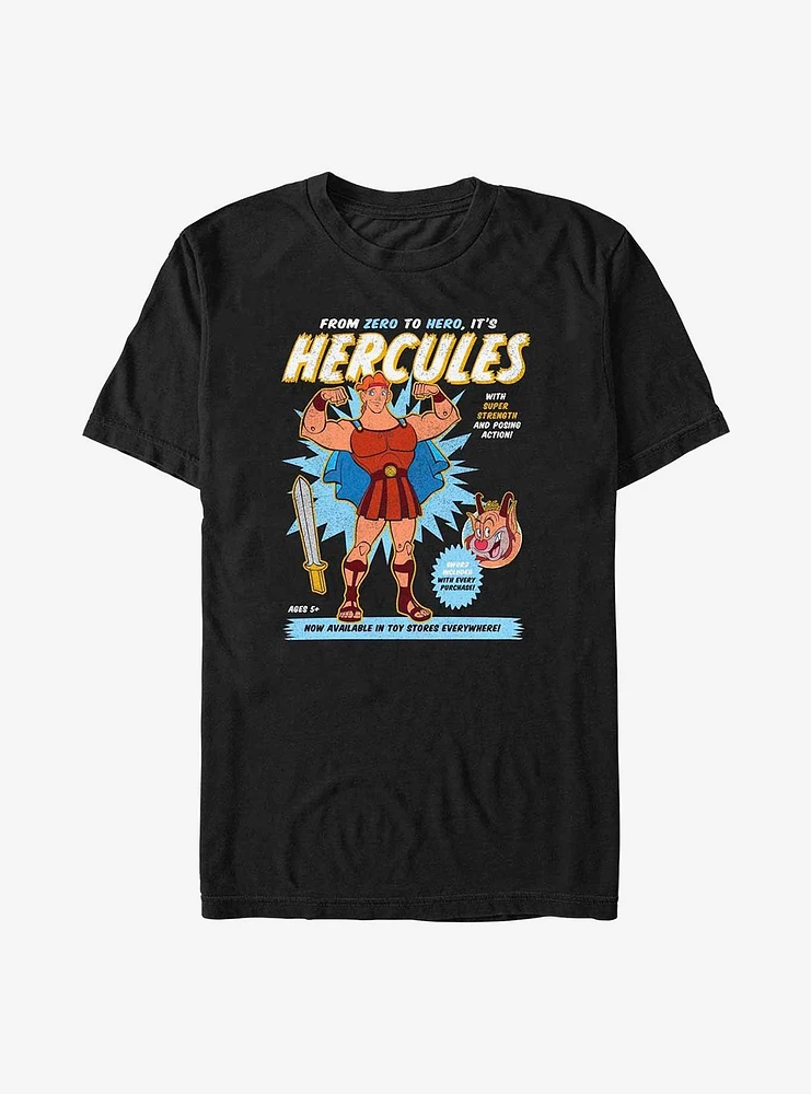 Disney Hercules Toy Figure Ad T-Shirt