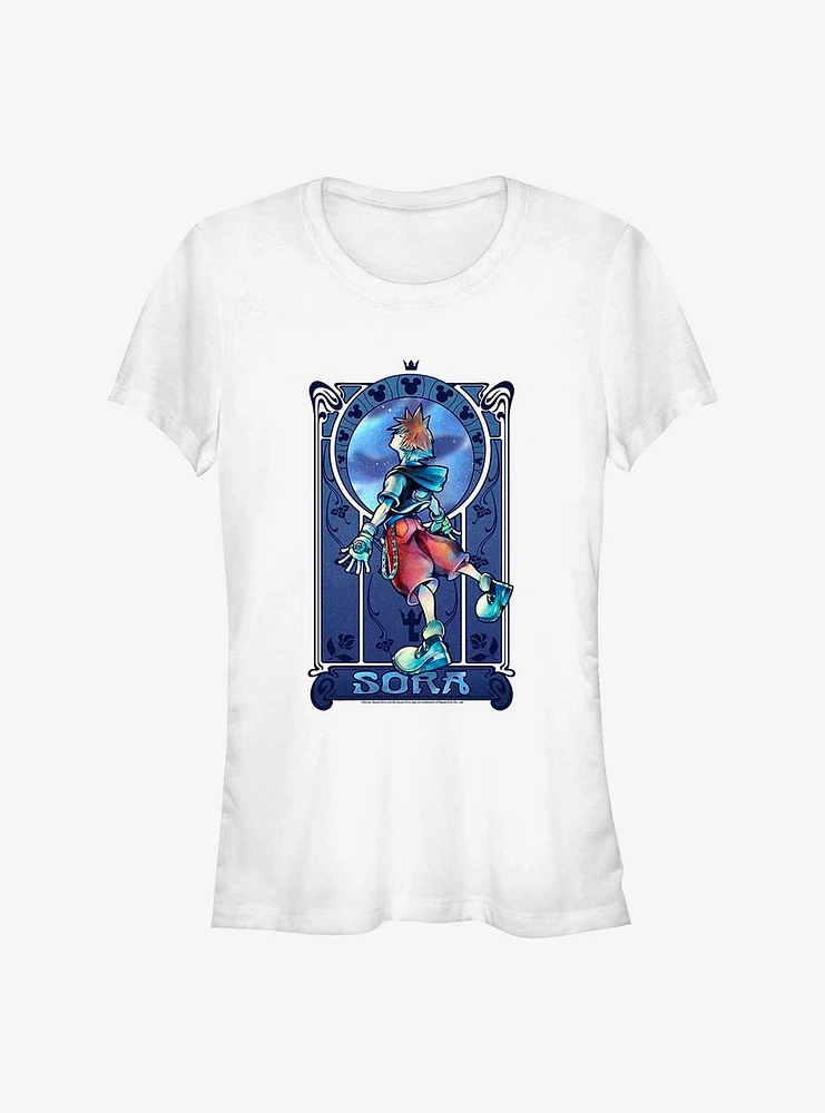 Kingdom Hearts Sora Nouveau Girls T-Shirt