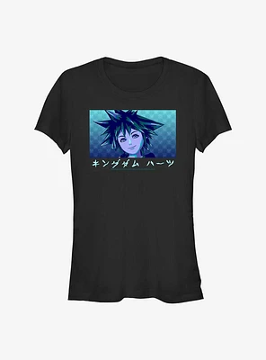 Kingdom Hearts Sora Portrait Girls T-Shirt