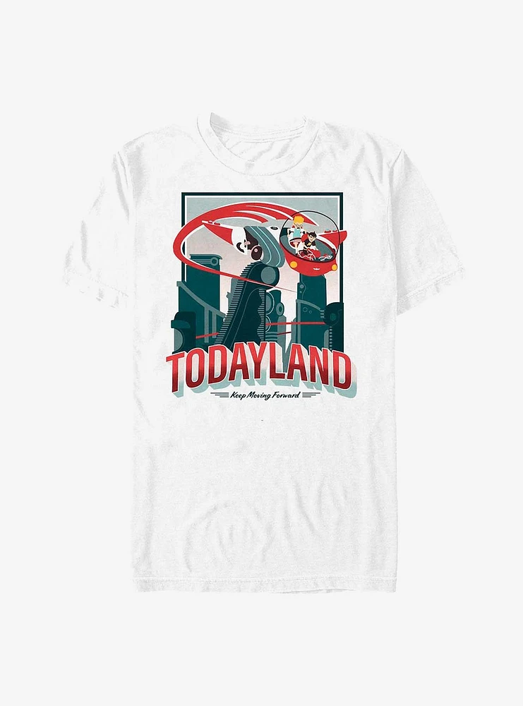 Disney Meet The Robinsons Todayland Poster T-Shirt