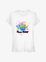 Disney Pixar Toy Story Pizza Planet Alien Airbrush Girls T-Shirt