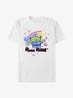 Disney Pixar Toy Story Pizza Planet Alien Airbrush T-Shirt