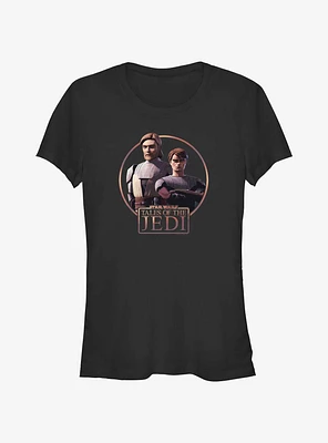 Star Wars: Tales of the Jedi Obi-Wan Kenobi and Anakin Skywalker Girls T-Shirt