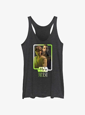 Star Wars: Tales of the Jedi Master and Apprentice Count Dooku Qui-Gon Jinn Girls Tank