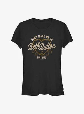 Yellowstone Go Beth Dutton Girls T-Shirt