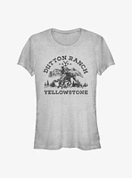 Yellowstone Into The Wild Girls T-Shirt