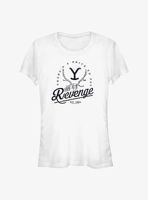 Yellowstone Price For Revenge Girls T-Shirt