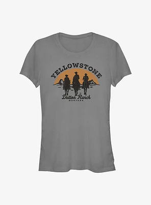 Yellowstone Riding Into The Sunset Girls T-Shirt