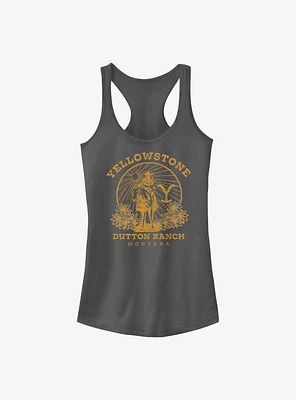 Yellowstone Dutton Ranch Girls Tank