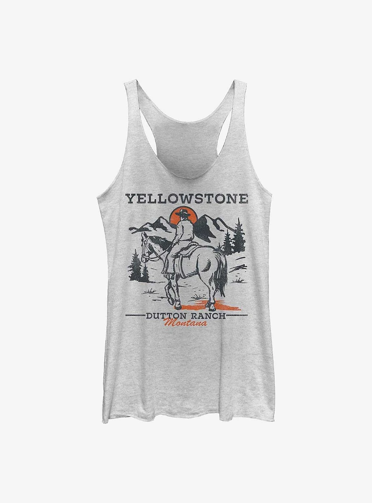 Yellowstone Lone Cowboy Girls Tank