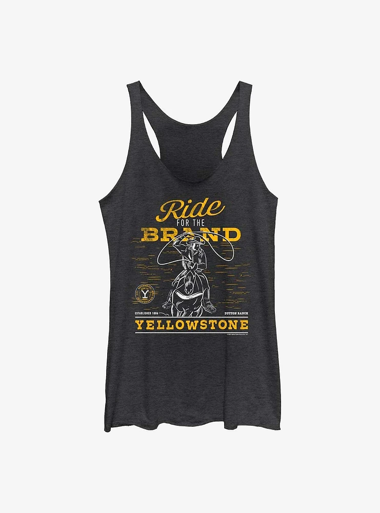 Yellowstone Ride For The Brand Girls Tank