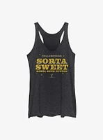 Yellowstone Sorta Sweet Girls Tank