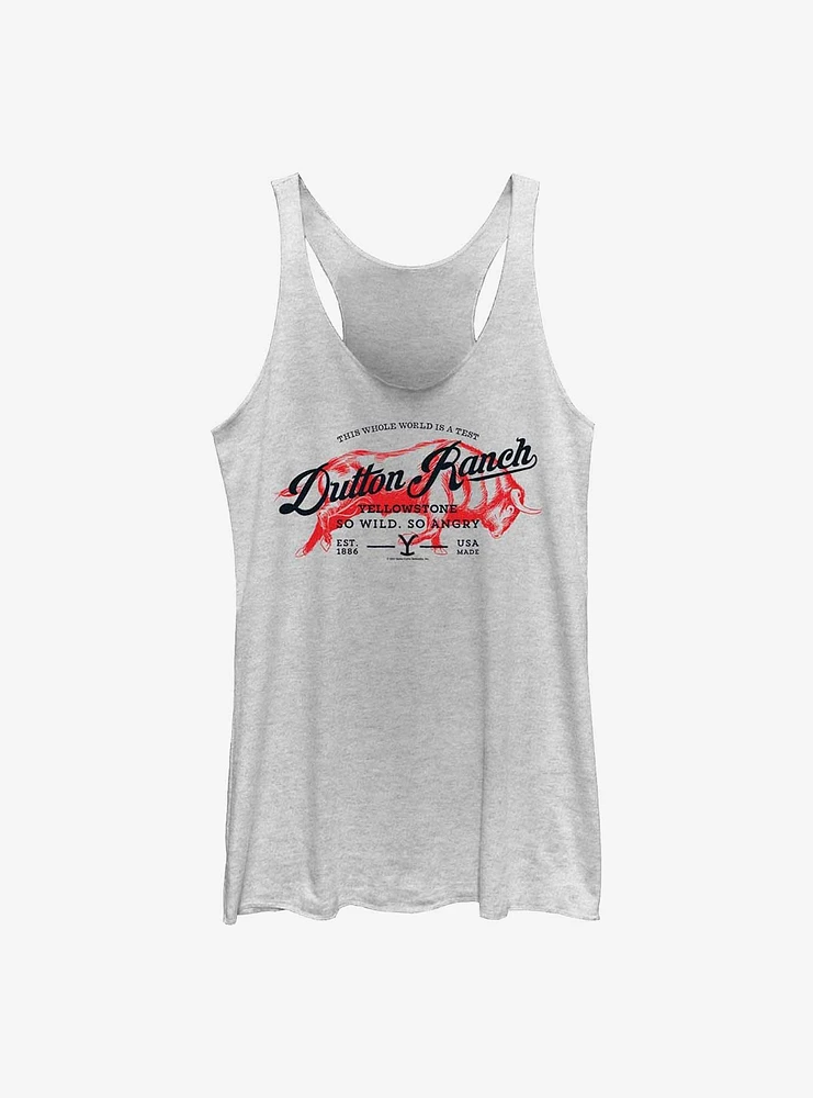 Yellowstone So Wild Angry Girls Tank