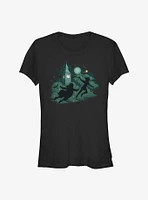 Disney Peter Pan & Wendy Night Flight Shadows Girls T-Shirt