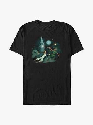 Disney Peter Pan & Wendy Soaring Through London T-Shirt