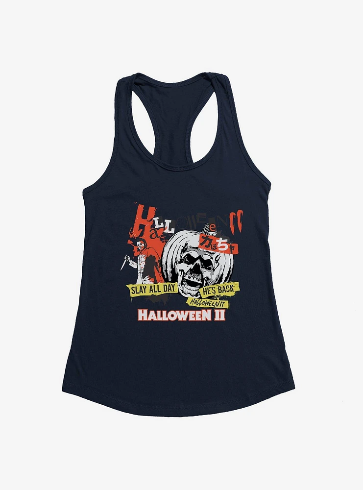 Halloween II Slay All Day Girls Tank