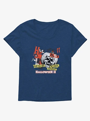 Halloween II Slay All Day Girls T-Shirt Plus