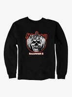 Halloween II Pumpkin Skull Sweatshirt